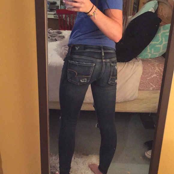 AMERICAN EAGLE DARK JEANS - Picture 4 of 4